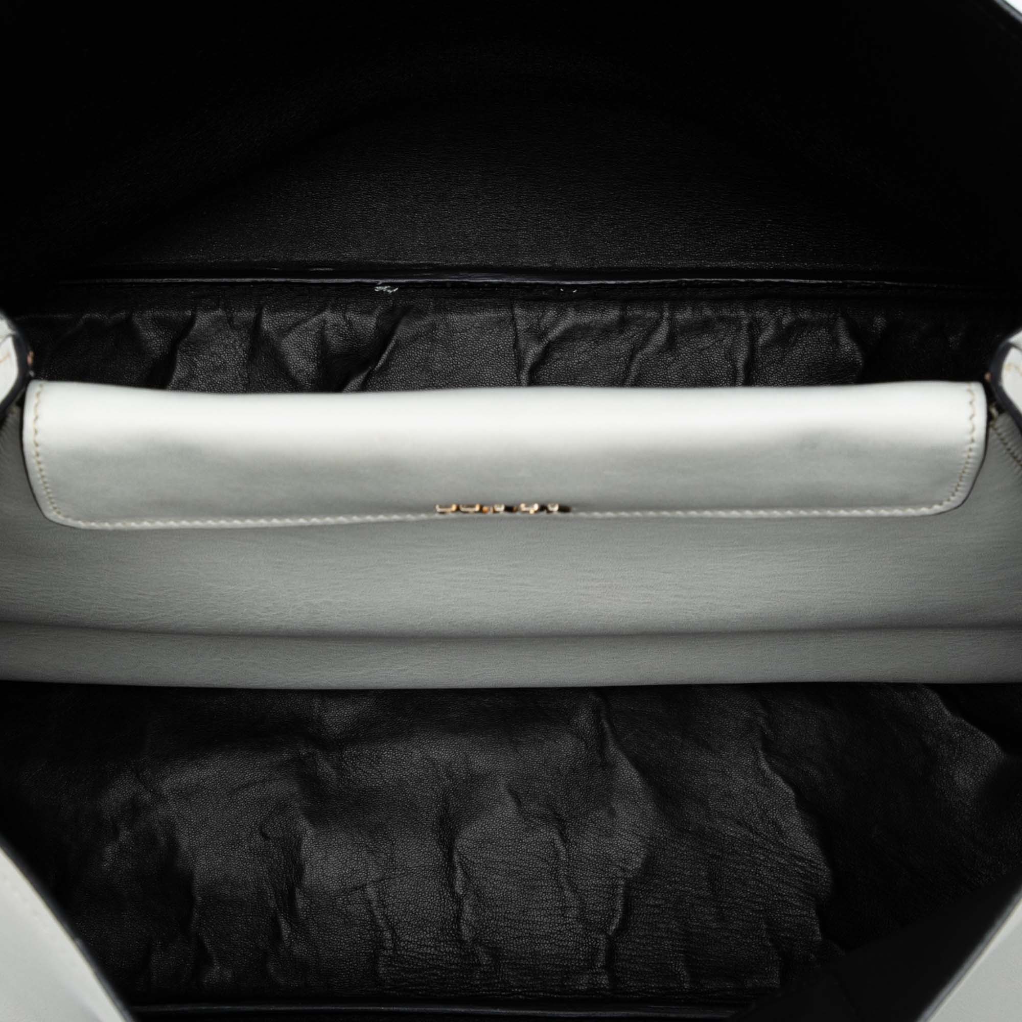 Large City Calf Double Satchel