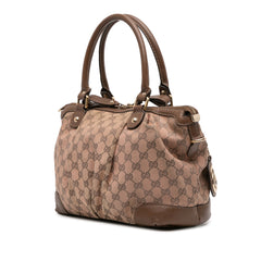 GG Canvas Sukey Satchel