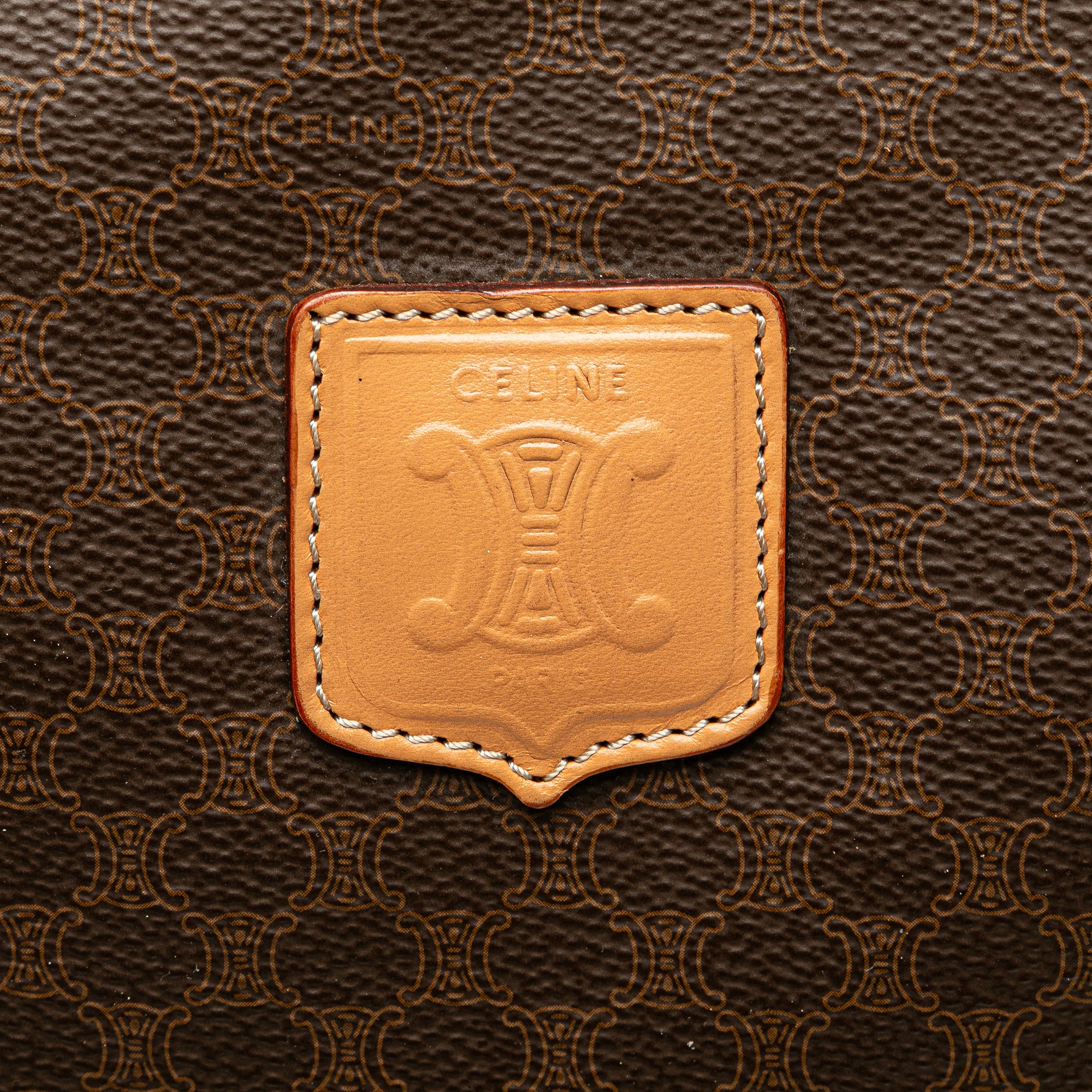 Macadam Coated Canvas Tote