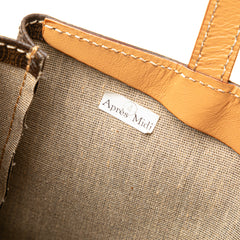 Macadam Coated Canvas Tote