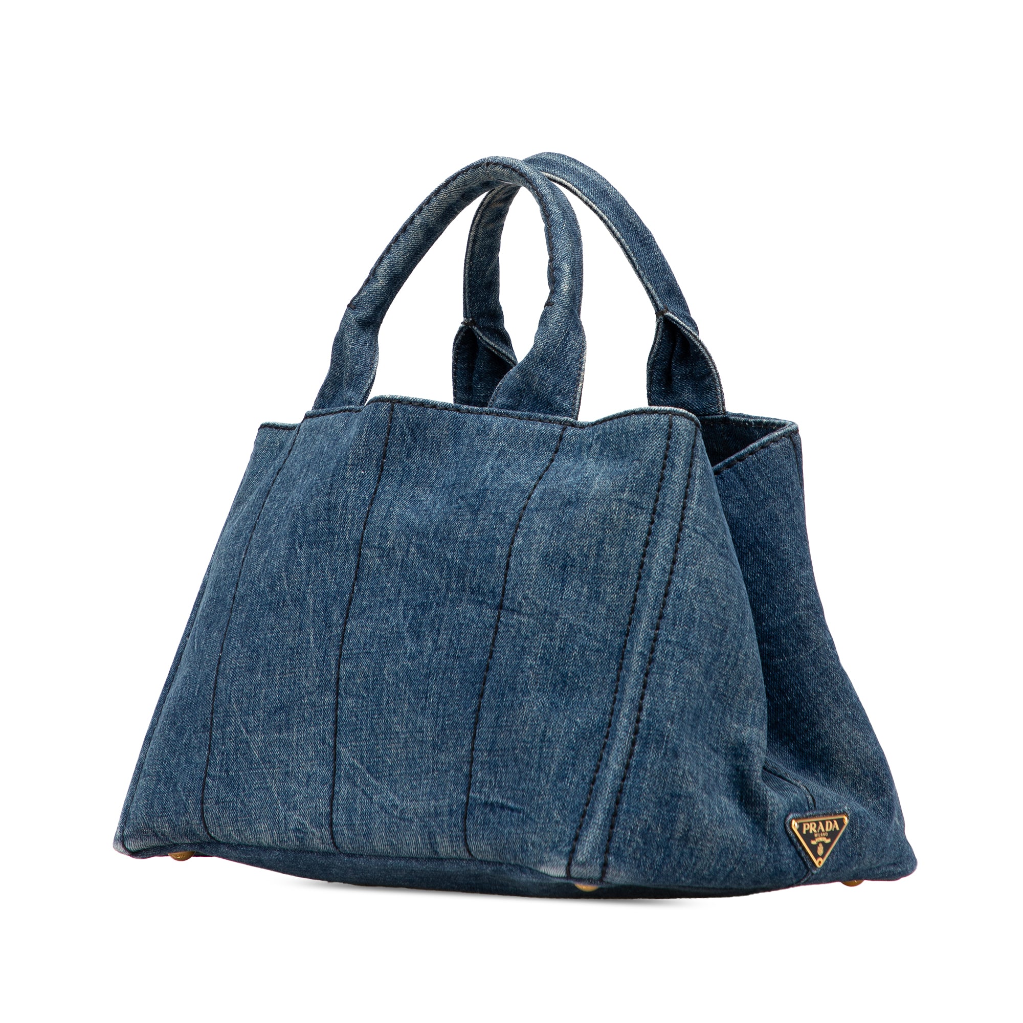 Denim Canapa Logo Satchel