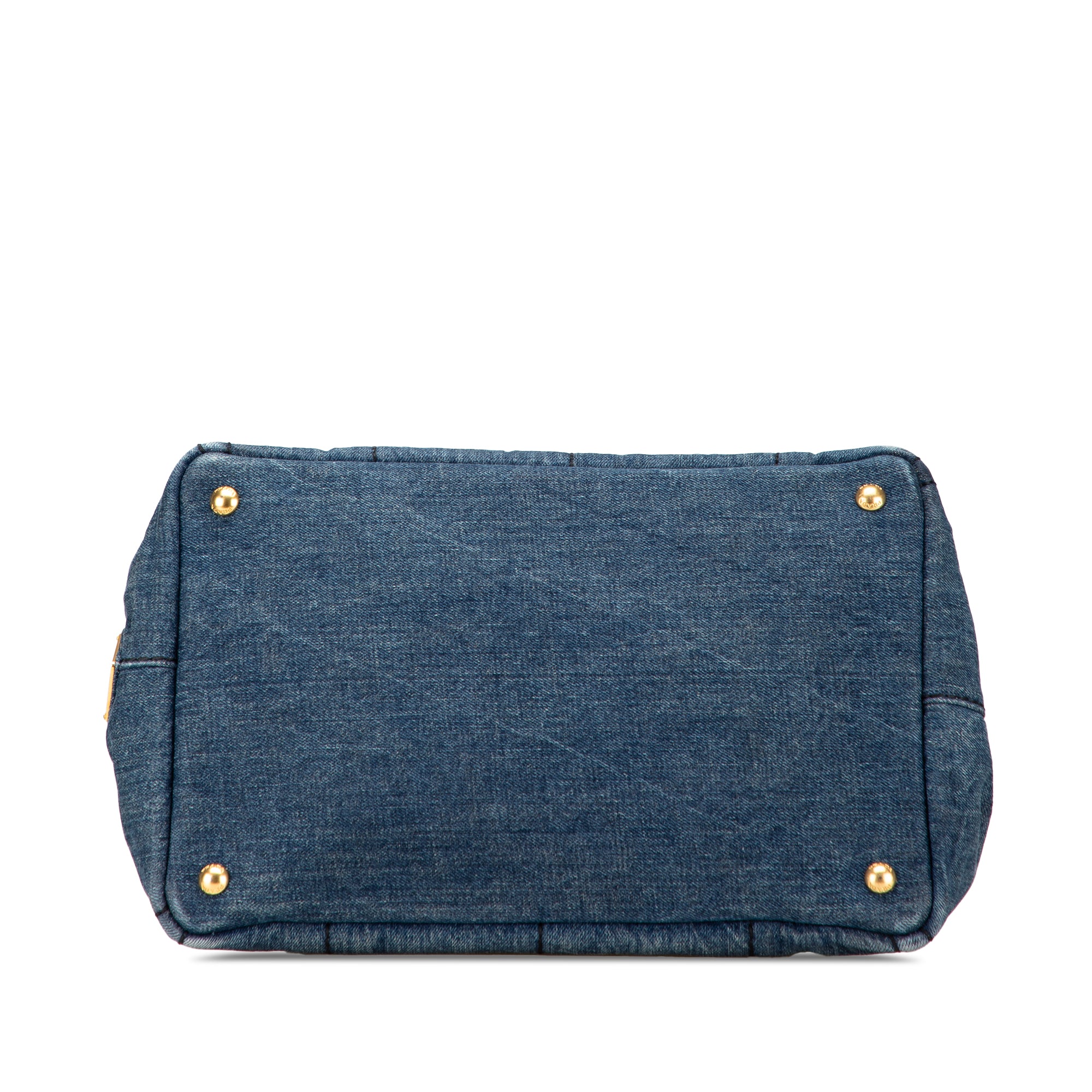 Denim Canapa Logo Satchel