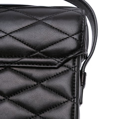 Quilted Lambskin Monogram June Box Bag