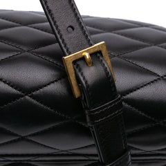 Quilted Lambskin Monogram June Box Bag