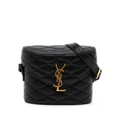 Quilted Lambskin Monogram June Box Bag