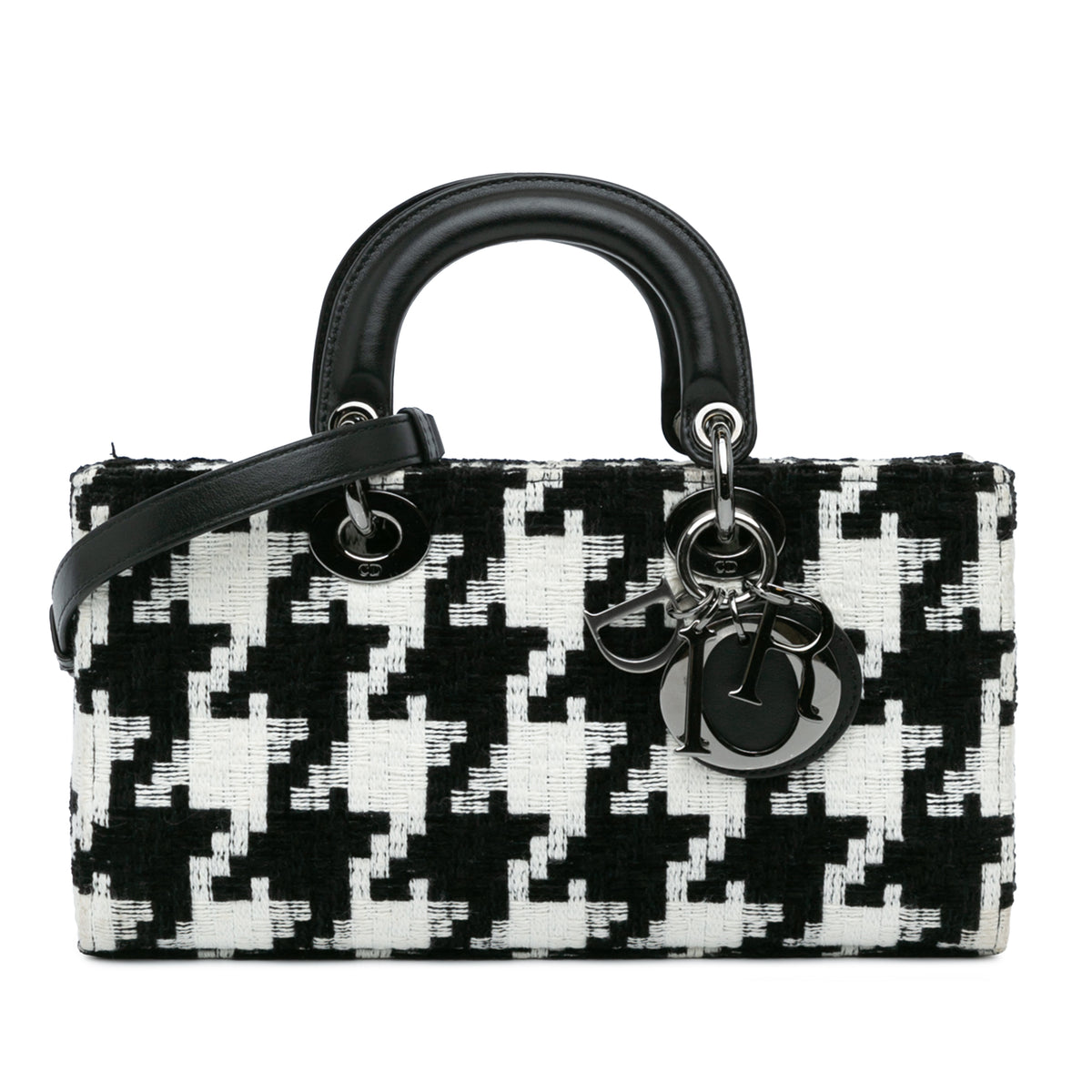 Medium Canvas Macro Houndstooth Lady D Joy