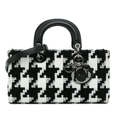 Medium Canvas Macro Houndstooth Lady D Joy
