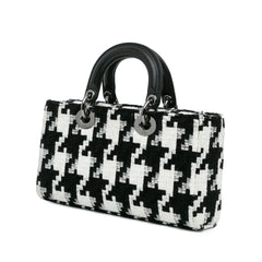 Medium Canvas Macro Houndstooth Lady D Joy