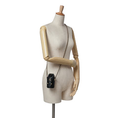 Micro Quilted Lambskin Drawstring Bucket Bag