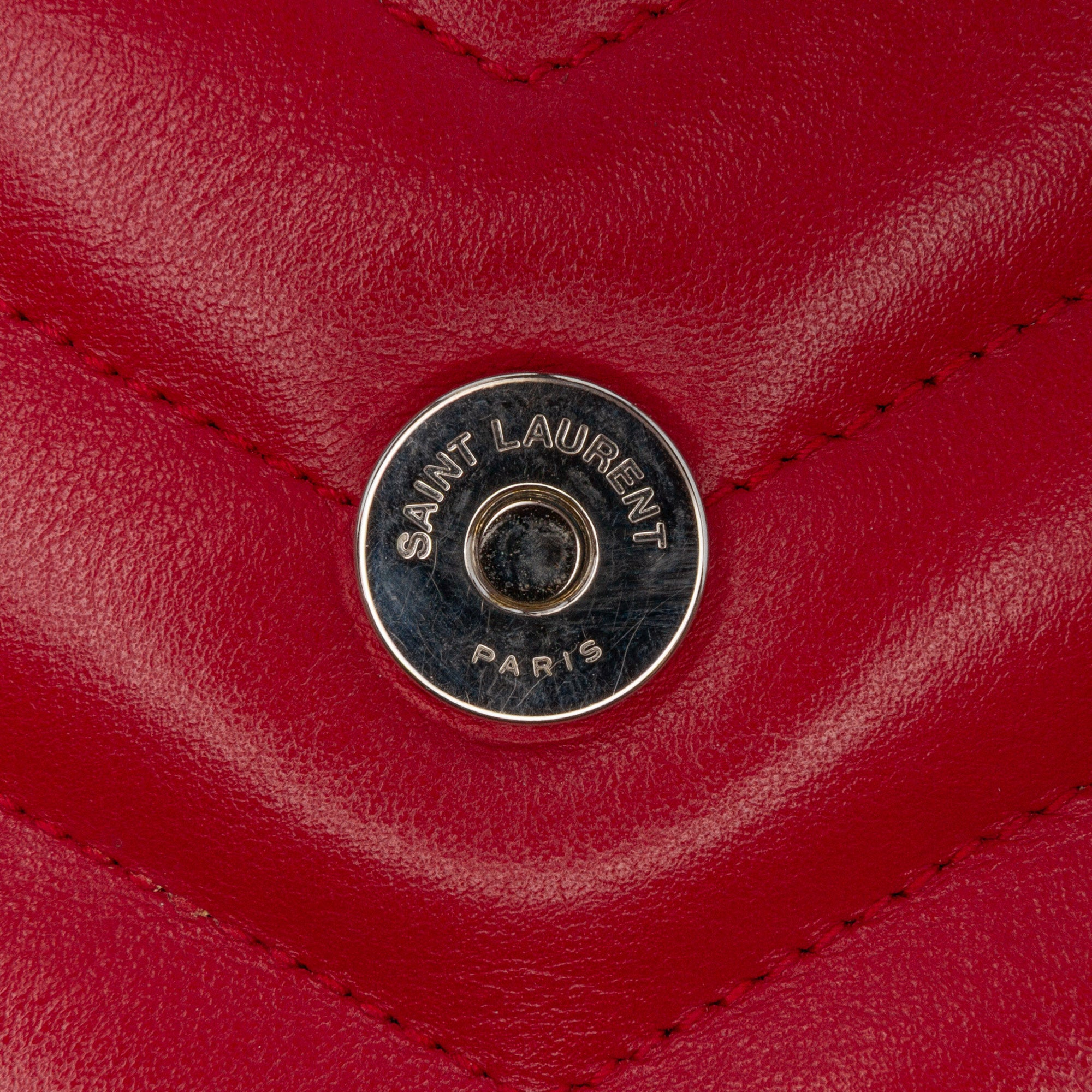 Small Leather Monogram Loulou Crossbody
