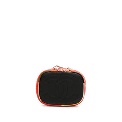 CC Quilted Lambskin Cuba Drawstring Bucket_4