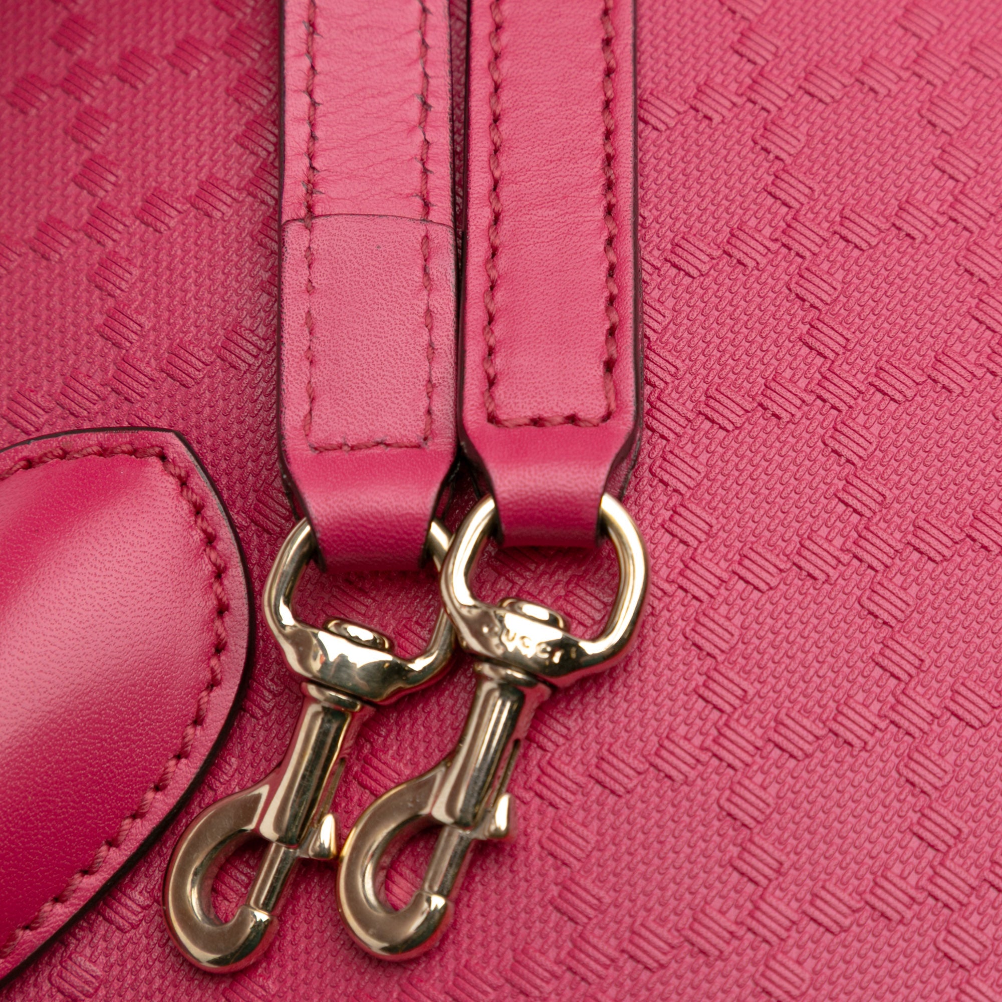 Diamante Bright Leather Satchel