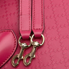 Diamante Bright Leather Satchel