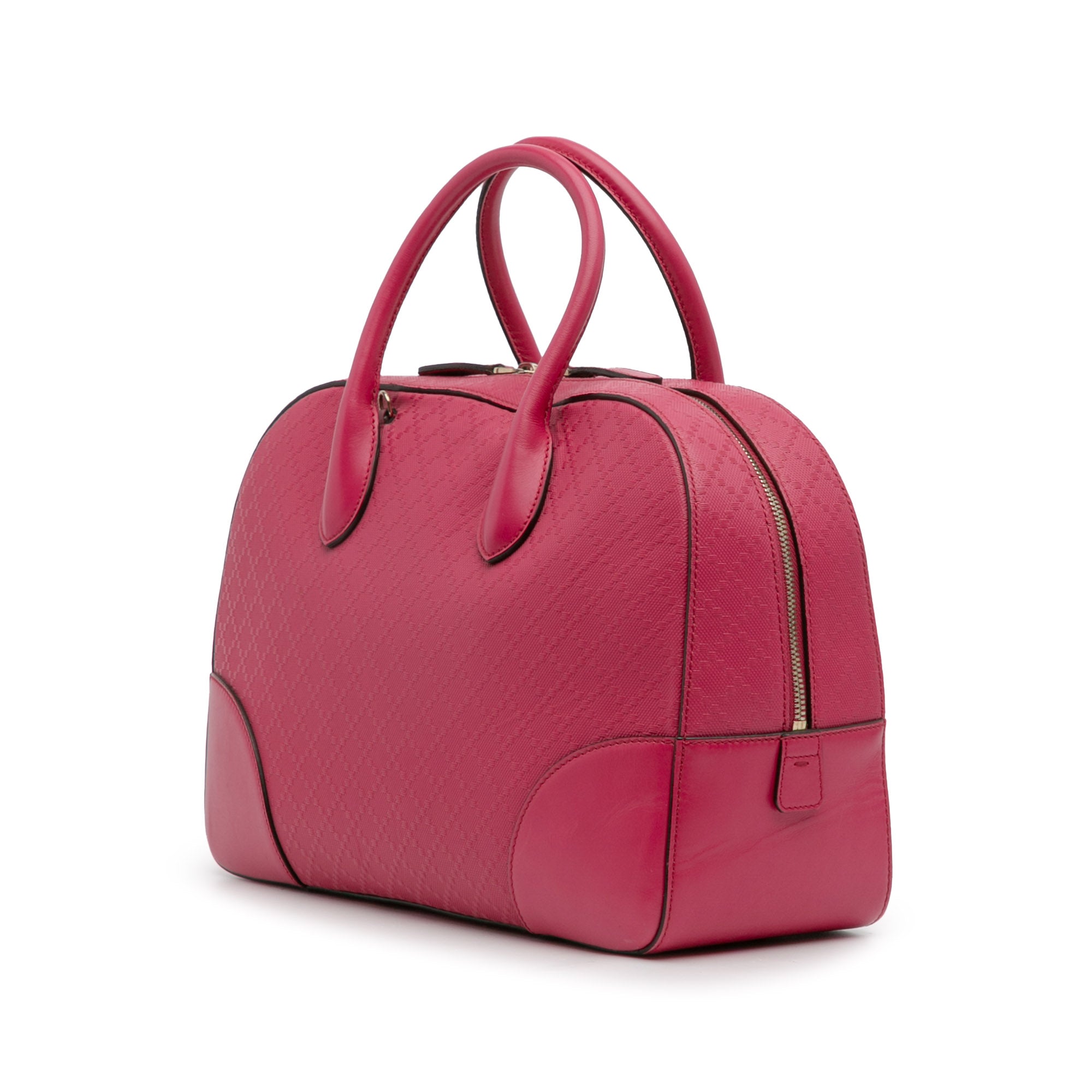 Diamante Bright Leather Satchel