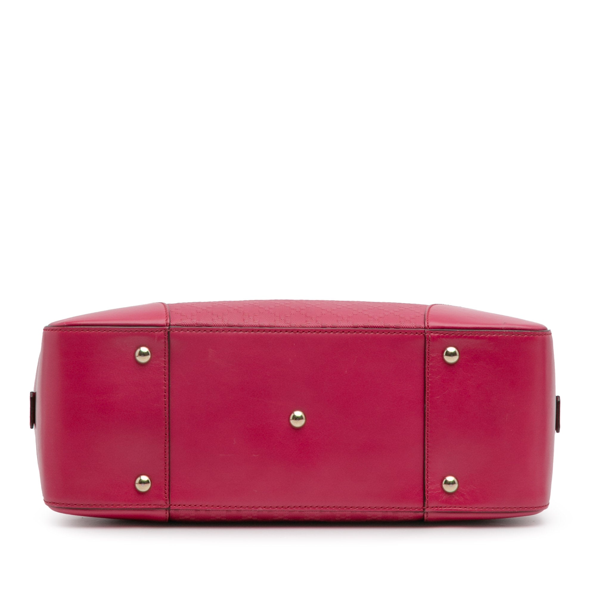 Diamante Bright Leather Satchel