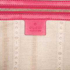 Diamante Bright Leather Satchel