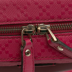 Diamante Bright Leather Satchel