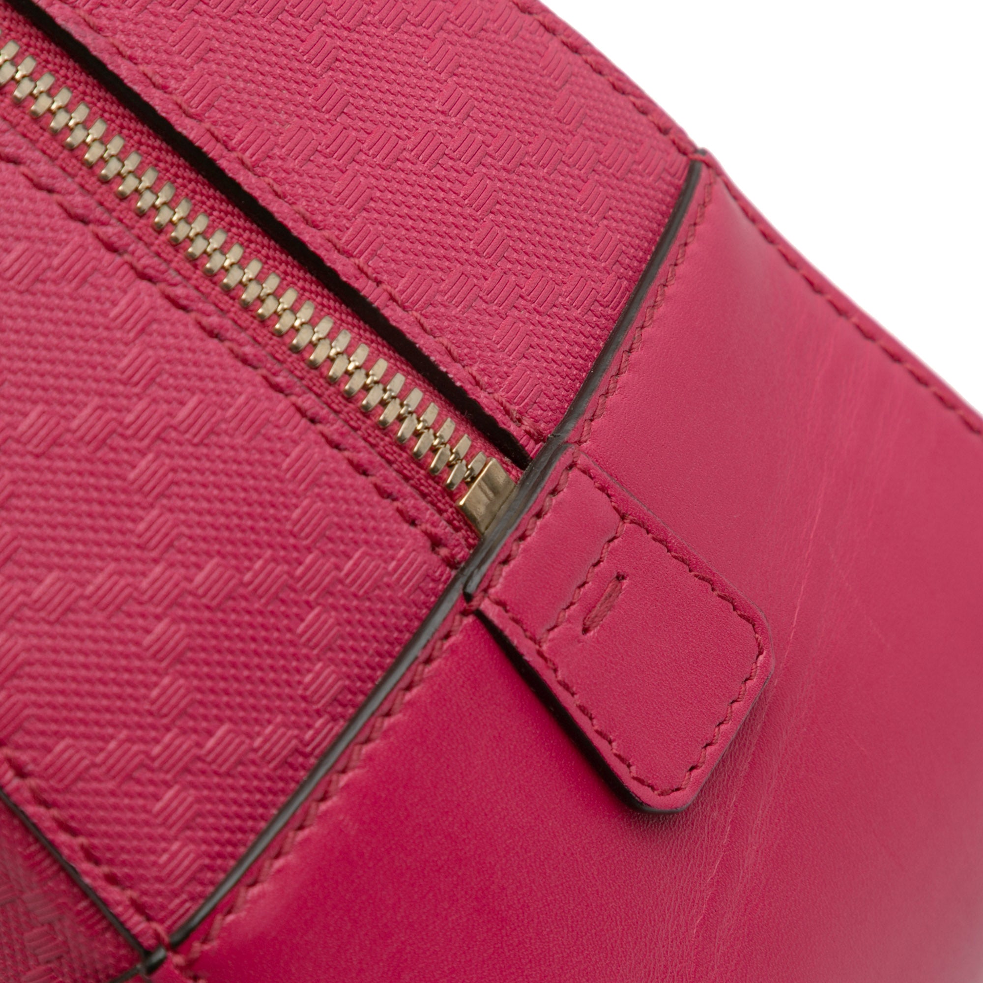 Diamante Bright Leather Satchel