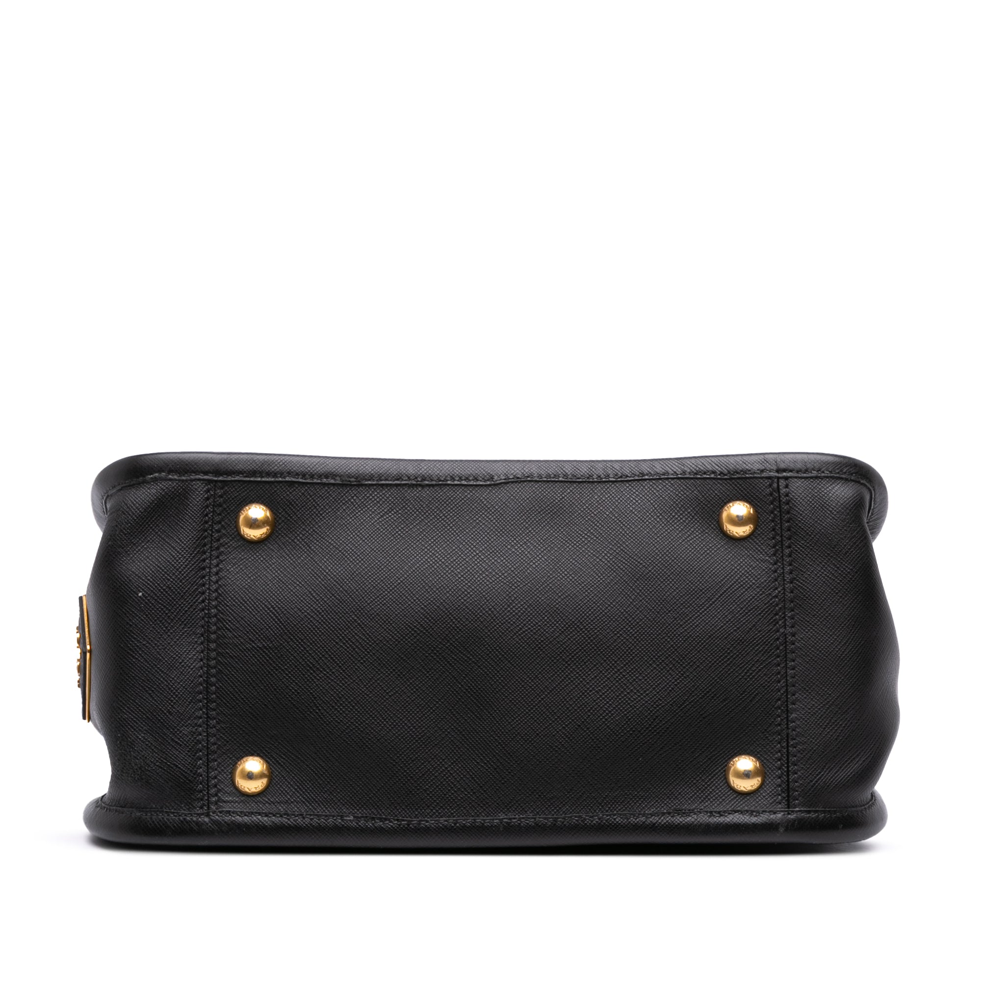 Saffiano Lucido Top Handle Frame Tote