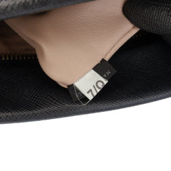 Saffiano Lucido Top Handle Frame Tote