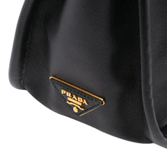 Saffiano Lucido Top Handle Frame Tote