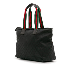 GG Canvas Web Tote