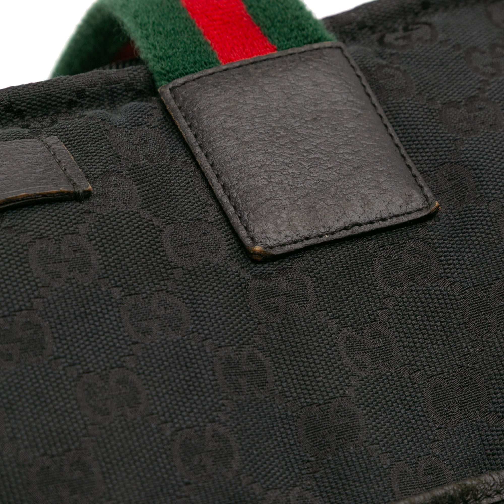 GG Canvas Web Tote