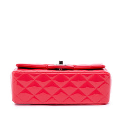 Mini Rectangular Classic Patent Single Flap