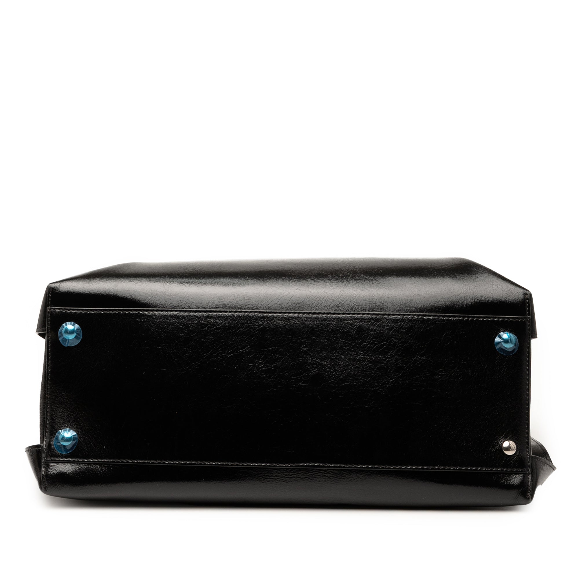 Large Soft Calfskin Banner Satchel