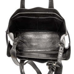 Large Soft Calfskin Banner Satchel