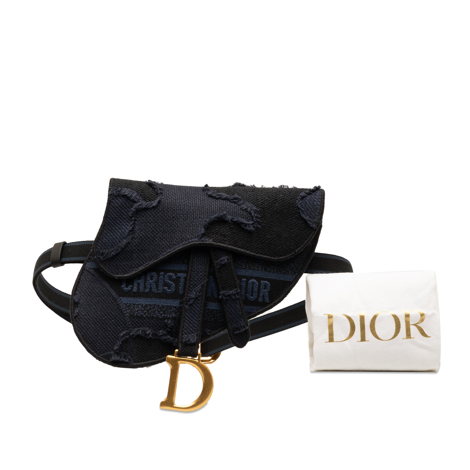 Camouflage Saddle Belt Bag