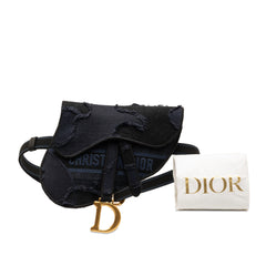 Camouflage Saddle Belt Bag