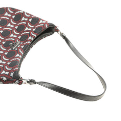 Jacquard Knit Cleo Shoulder Bag