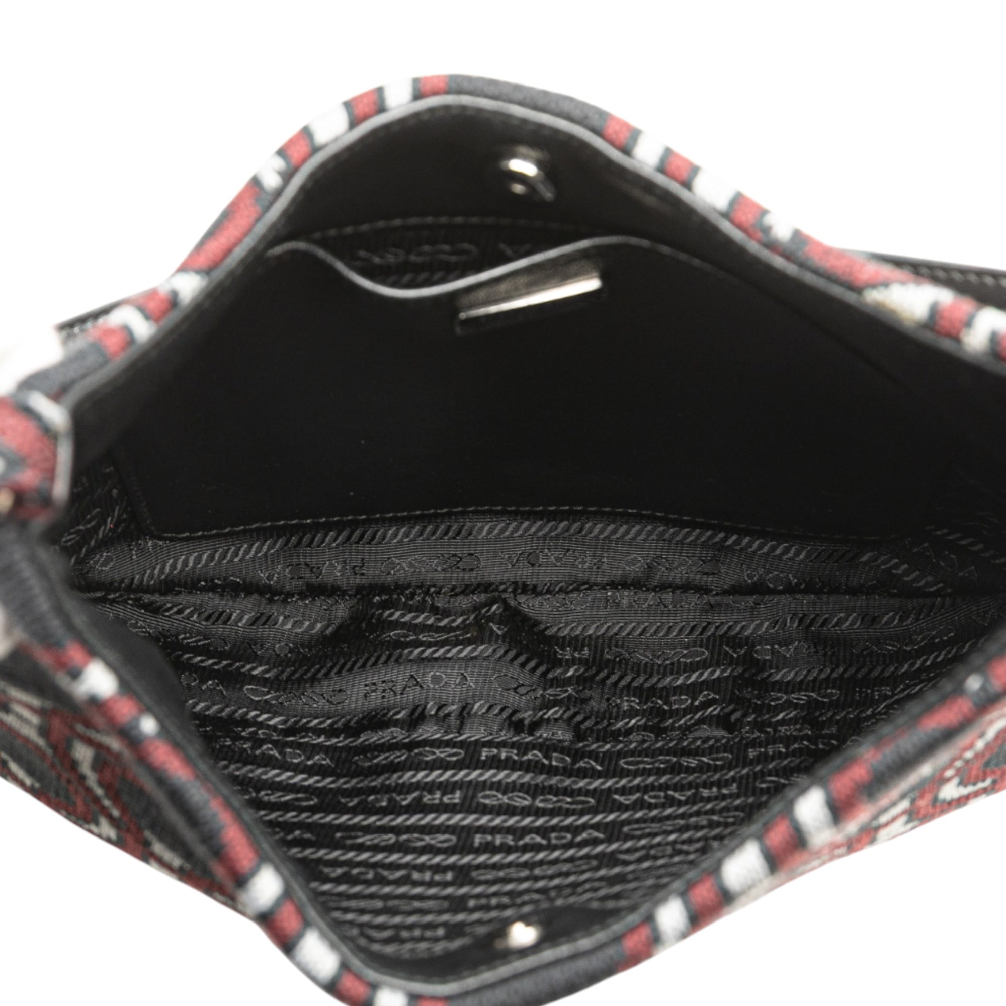 Jacquard Knit Cleo Shoulder Bag