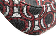 Jacquard Knit Cleo Shoulder Bag