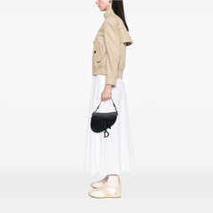 Ultra Matte Calfskin Saddle Bag