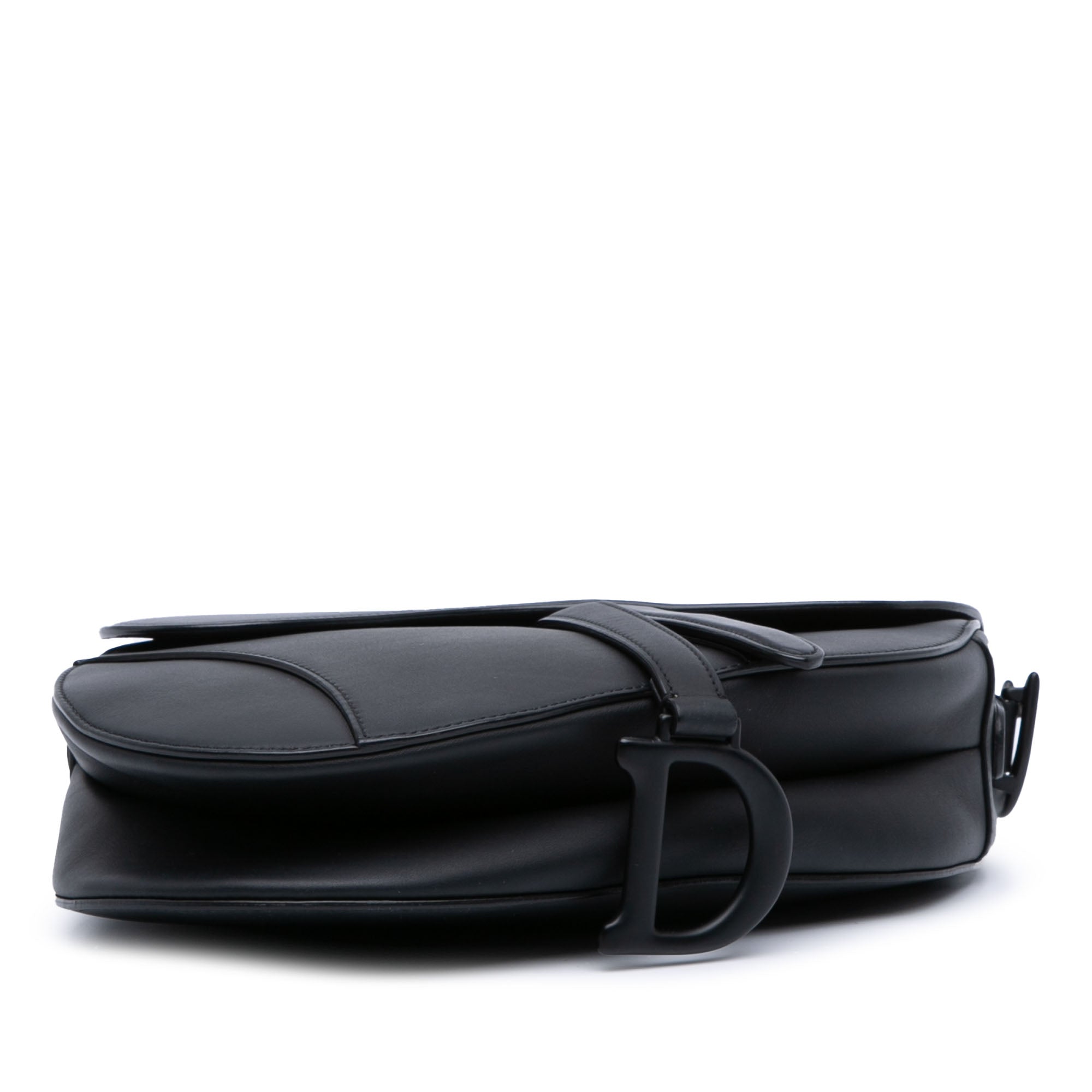 Ultra Matte Calfskin Saddle Bag