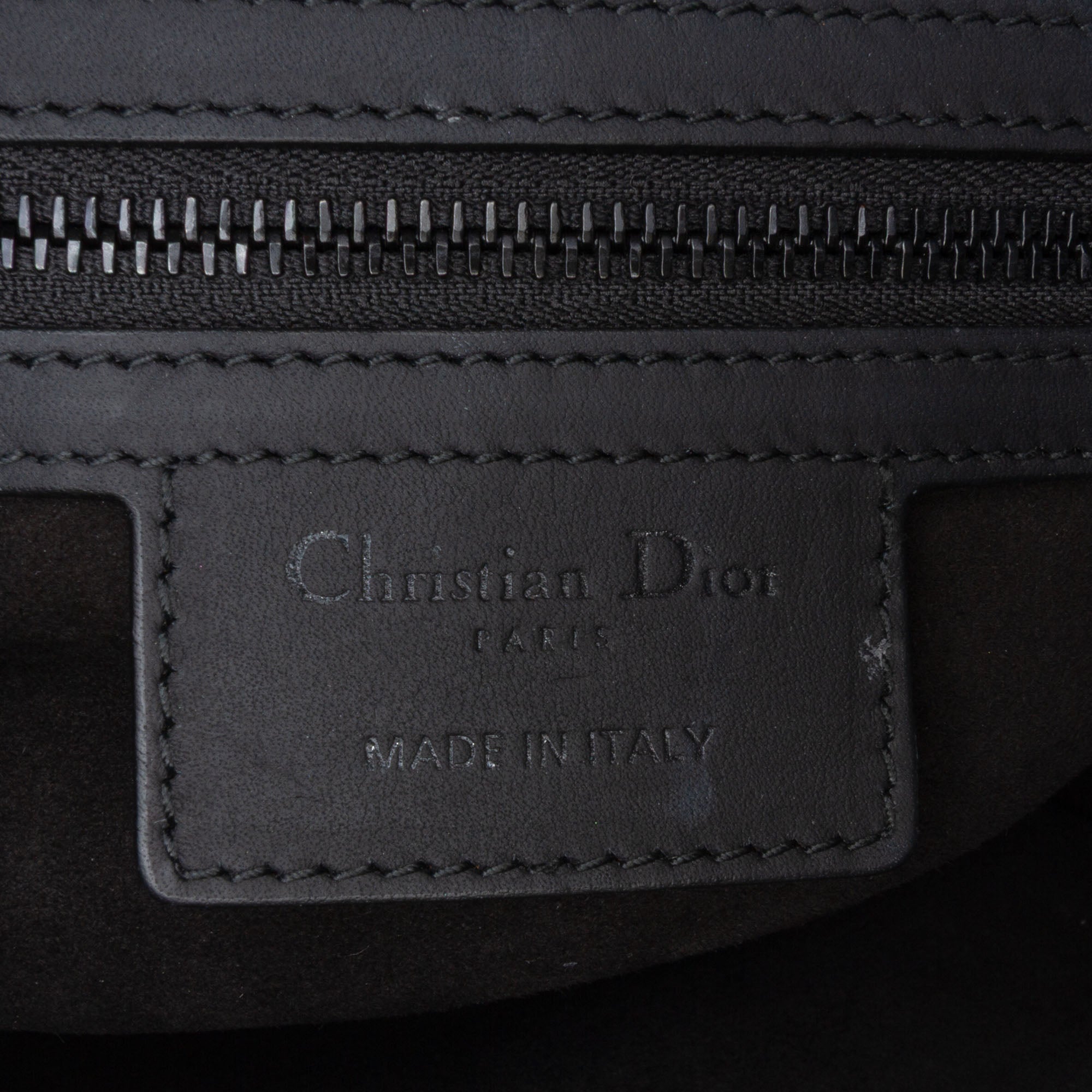Ultra Matte Calfskin Saddle Bag