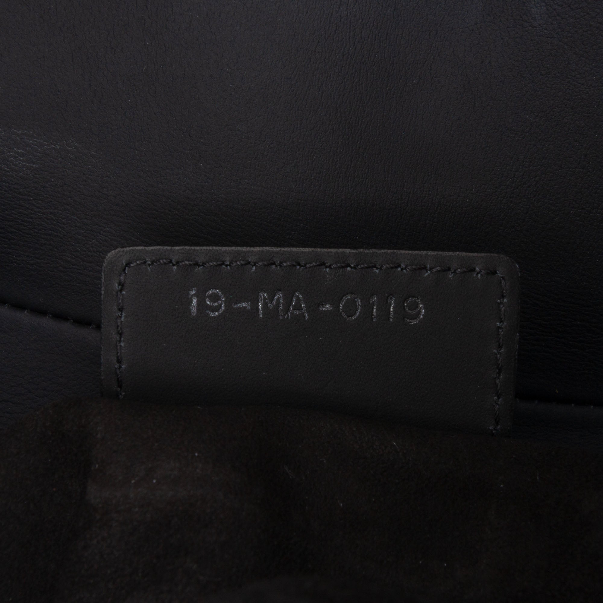 Ultra Matte Calfskin Saddle Bag