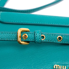 Goatskin Madras Crossbody