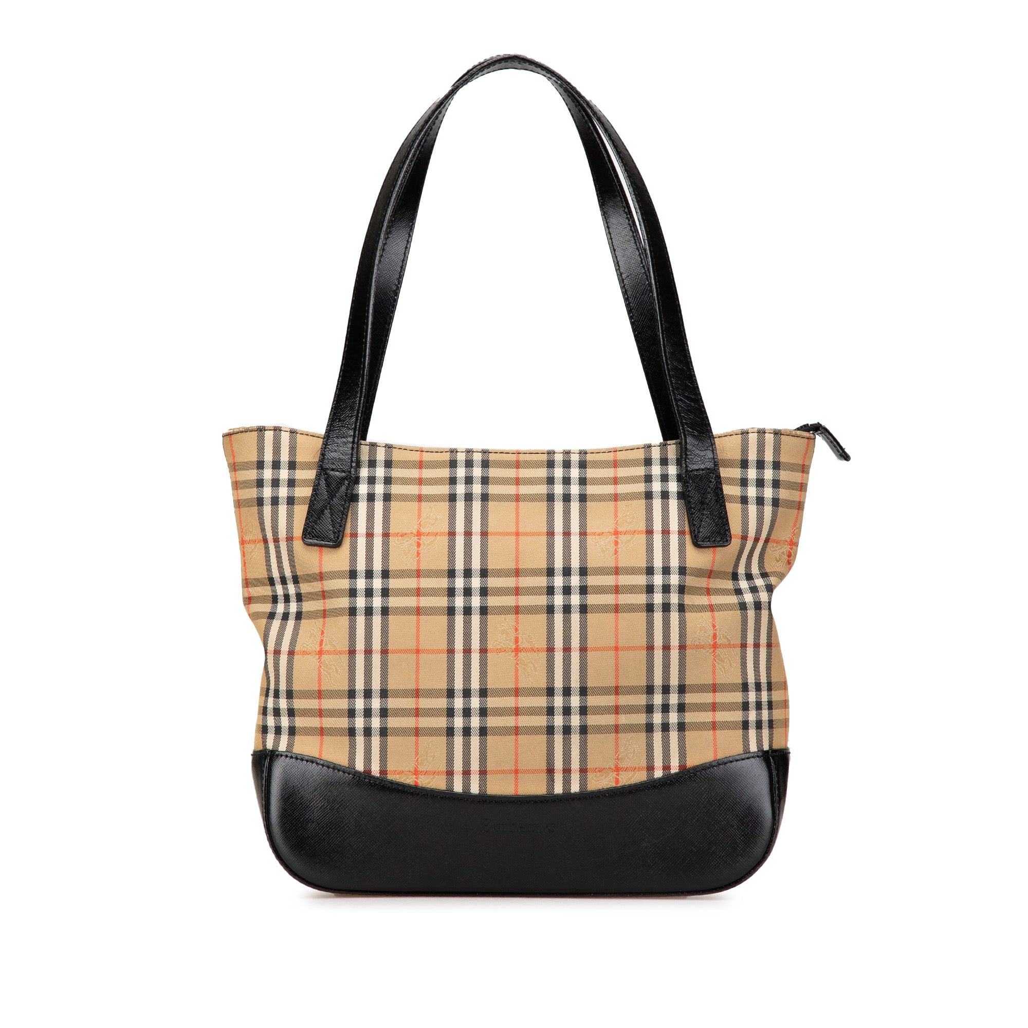 Haymarket Check Canvas Handbag