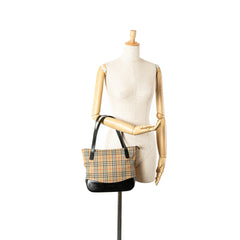 Haymarket Check Canvas Handbag