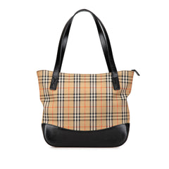 Haymarket Check Canvas Handbag