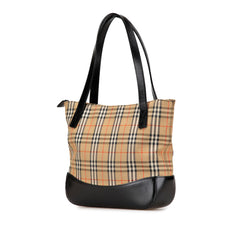 Haymarket Check Canvas Handbag