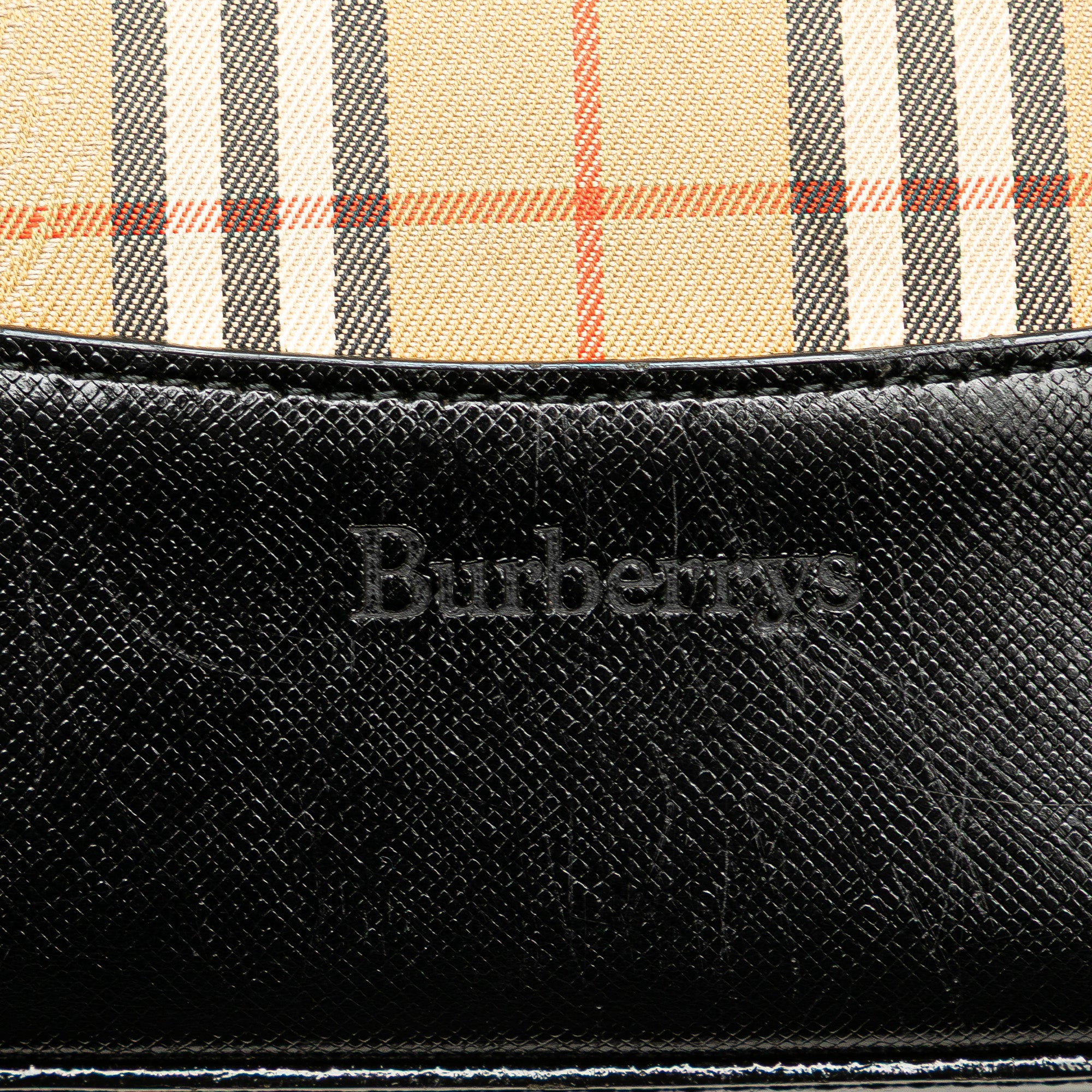 Haymarket Check Canvas Handbag