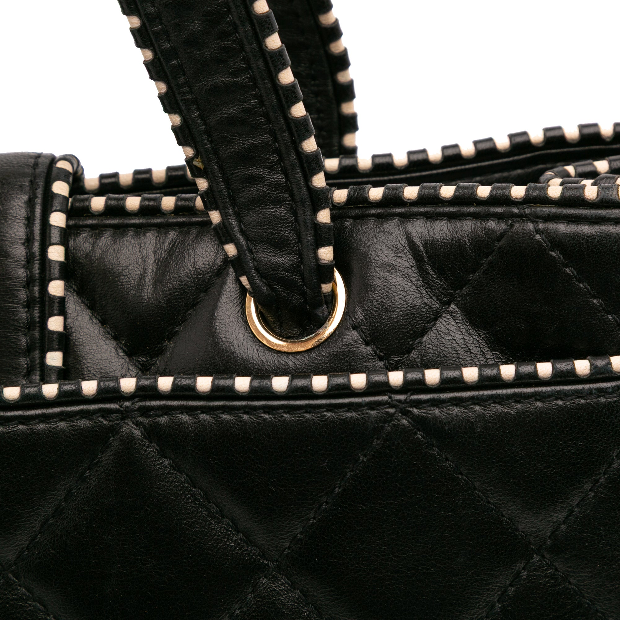 CC Quilted Lambskin Handbag