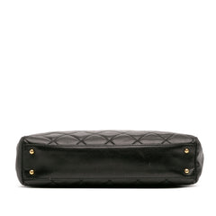 CC Quilted Lambskin Handbag