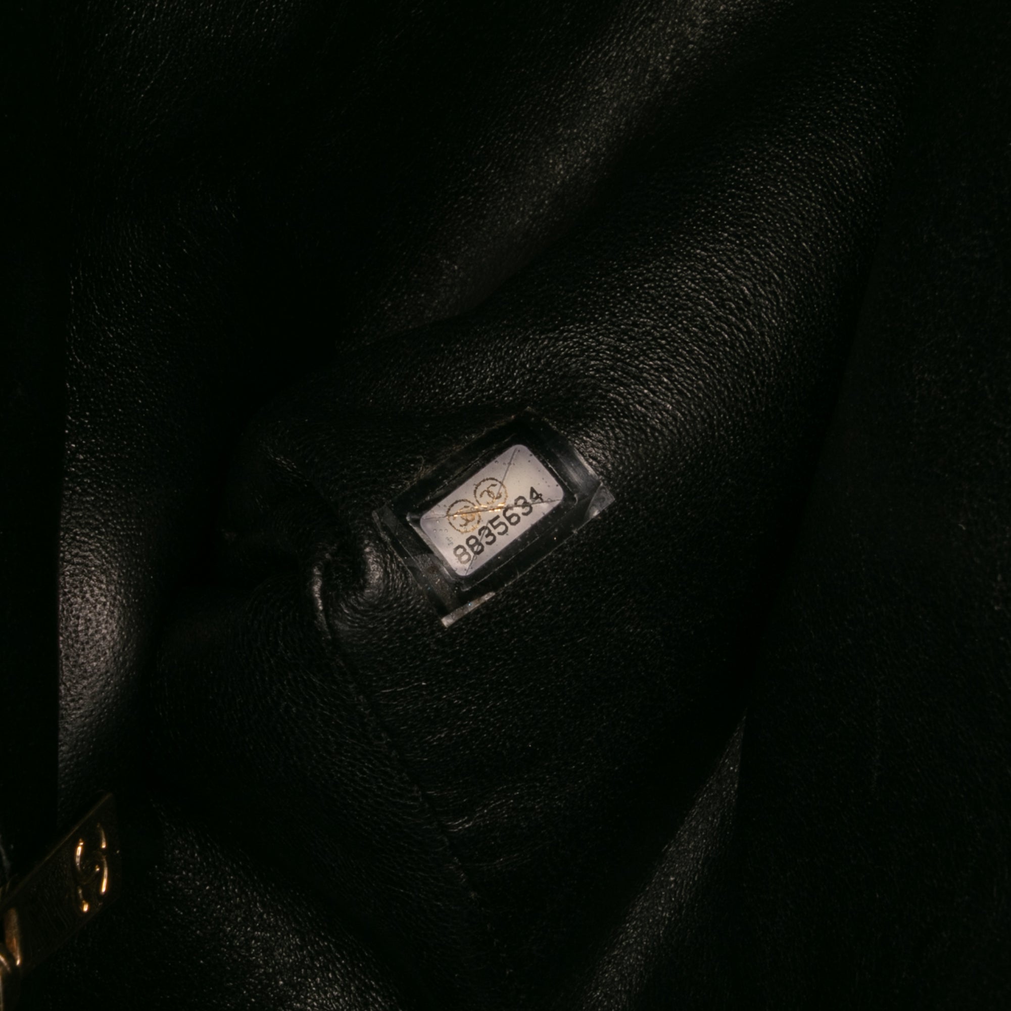 CC Quilted Lambskin Handbag