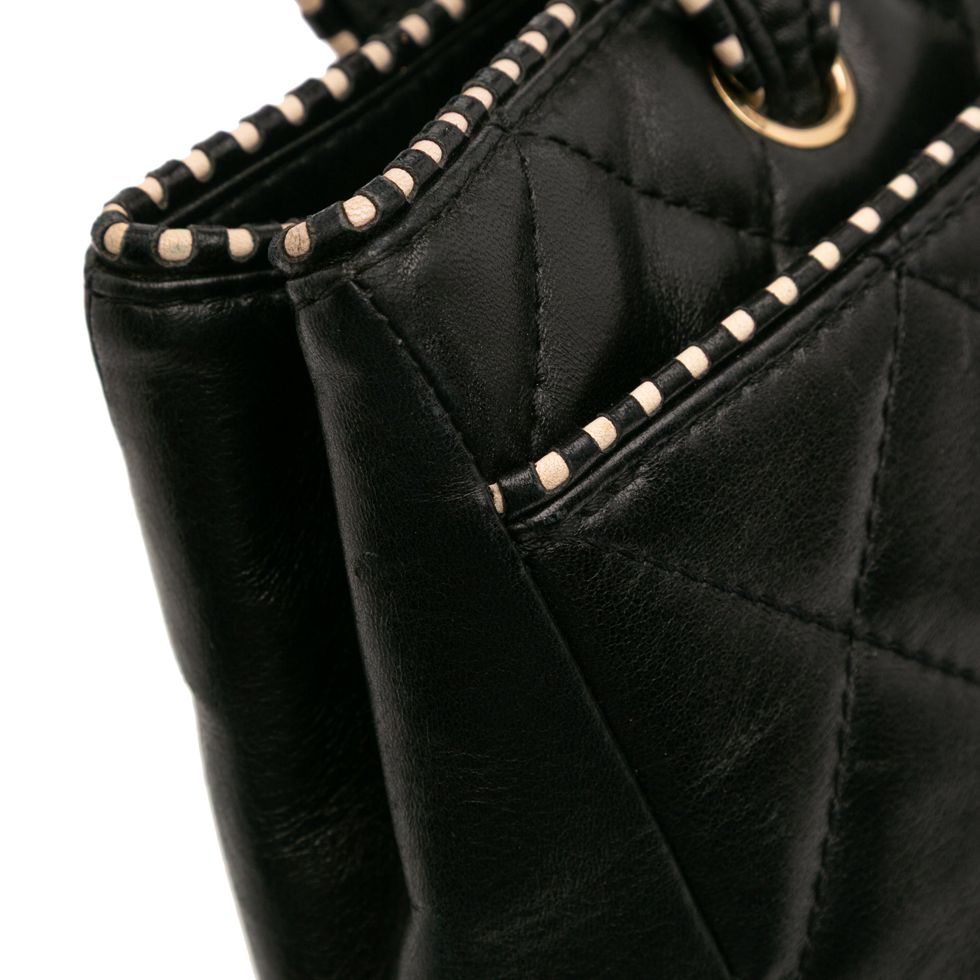 CC Quilted Lambskin Handbag