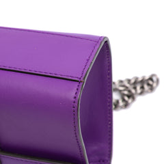 Small Embroidered Calfskin Tiger Strawberry Padlock Crossbody